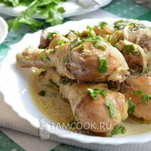 Рецепт Куриные голени в мультиварке