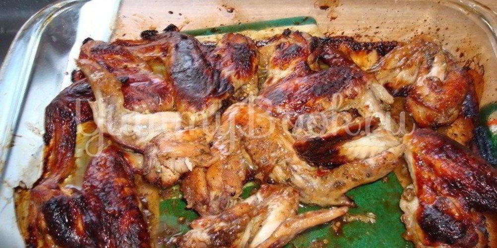 Рецепт куриные крылья в соевом соусе