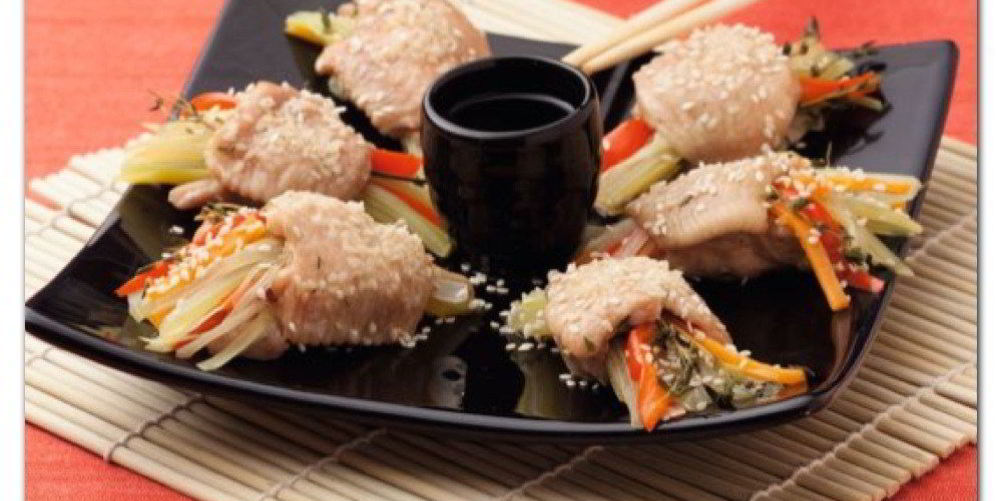 Рецепт куриные крылышки, фаршированные овощами