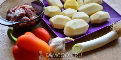 куриные желудки в духовке с картошкой