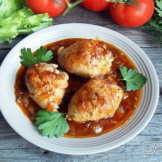 Курица по-адыгейски