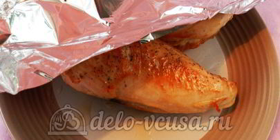 курица с фасолью