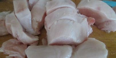 курица с картофелем и фасолью