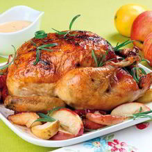 Рецепт Курица с майонезом и чесноком в духовке