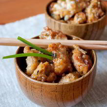 Рецепт Курица в кляре и лимонном соусе