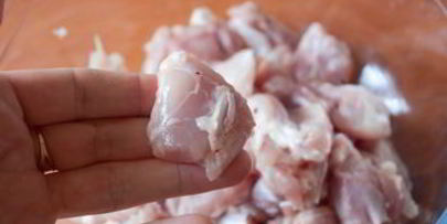 курица в кляре и лимонном соусе