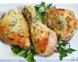 Курица в сметанном маринаде