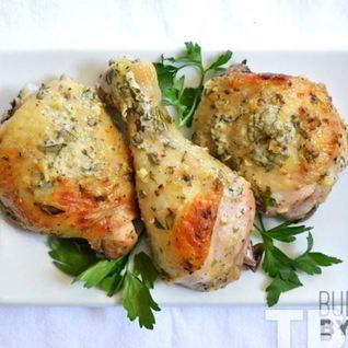 Курица в сметанном маринаде