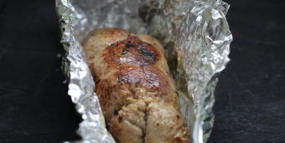 мини-рулеты из индейки, фаршированные лисичками