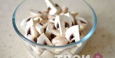 мясо с грибами в мультиварке