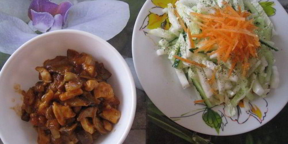 Рецепт мясо в томатно-устричном соусе по-китайски