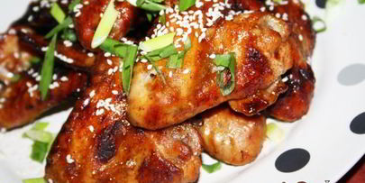остро-сладкие куриные крылышки с китайским акцентом