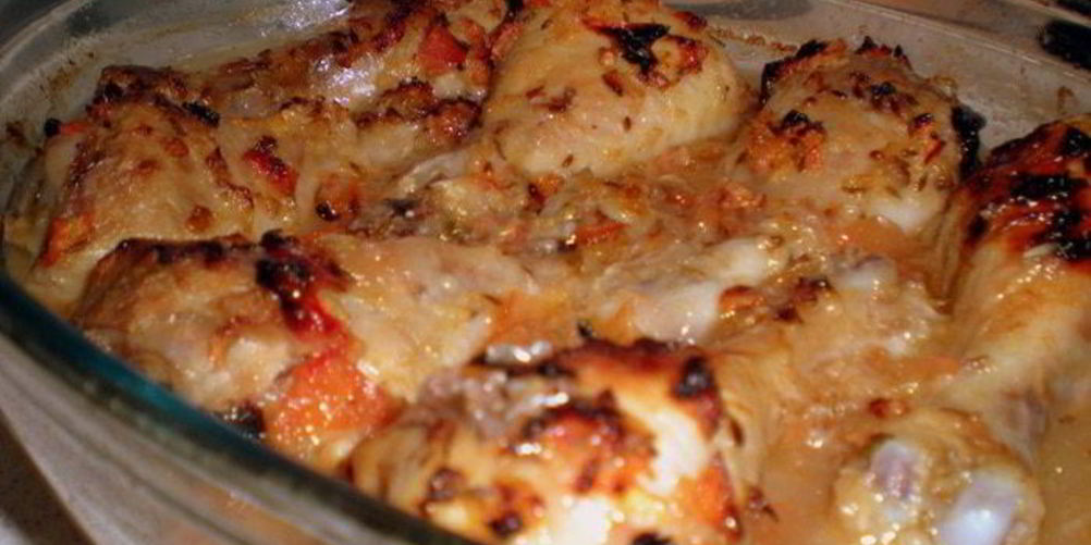 Рецепт пряные куриные ножки