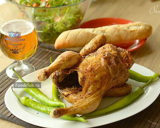 Пьяный цыпленок