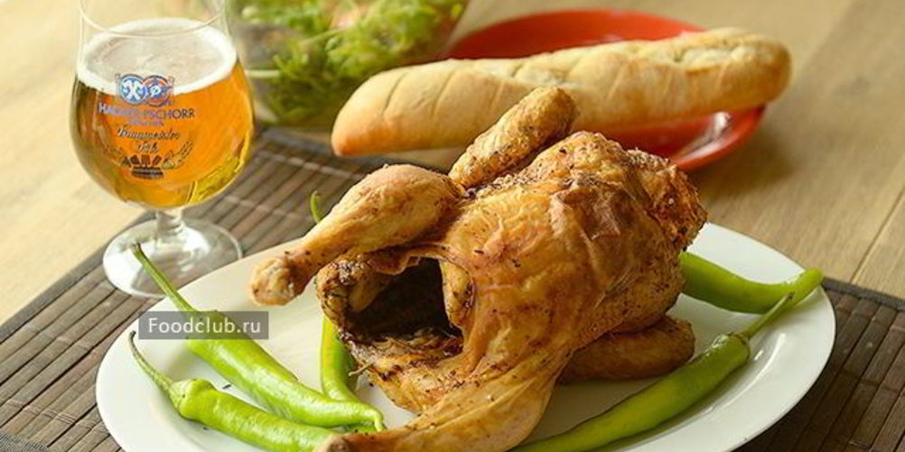 Рецепт пьяный цыпленок