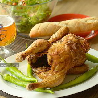 Пьяный цыпленок