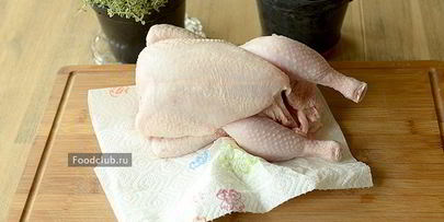 пьяный цыпленок