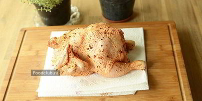 пьяный цыпленок