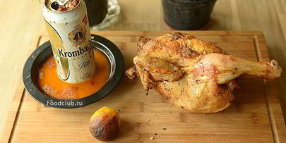 пьяный цыпленок