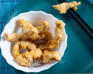 Свинина в пивном кляре