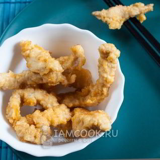 Свинина в пивном кляре