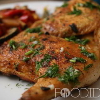 Цыпленок табака в духовке