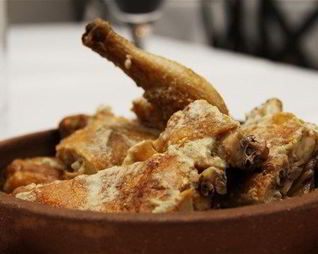 Цыпленок в чесночно-молочном соусе