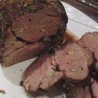 Тушеная баранина с овощной подливой