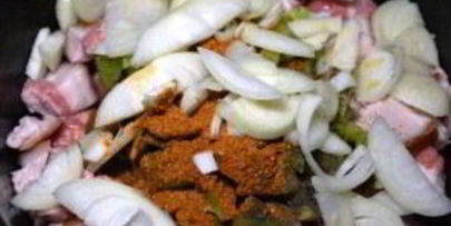 тушеное мясо в мультиварке панасоник