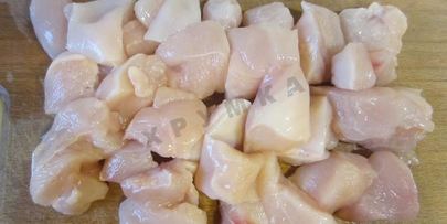 вкусная курица в соусе карри с чесноком