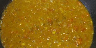 вкусная курица в соусе карри с чесноком