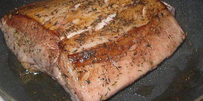 запеченая свиная корейка