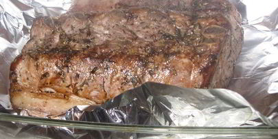 запеченая свиная корейка