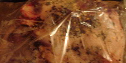 запеченная баранина с майораном