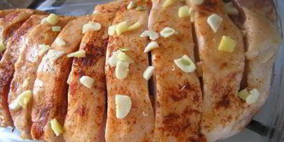 запеченная свинина с паприкой и имбирем