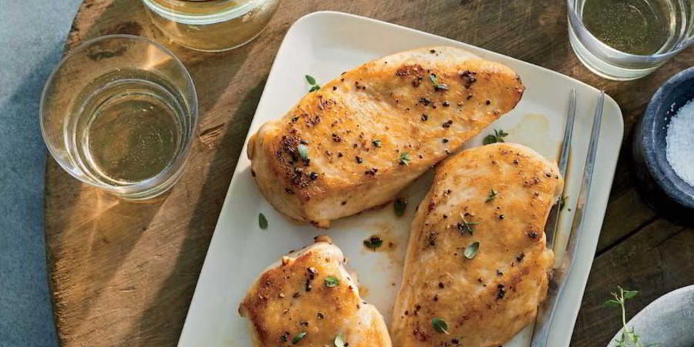 Рецепт жареная куриная грудка