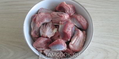 желудки индейки в мультиварке