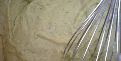 ньокки с базиликом под соусом из грецкого ореха