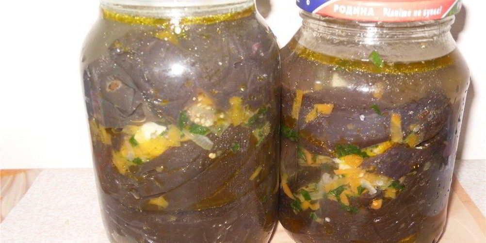 Рецепт баклажанов фаршированных квашеных