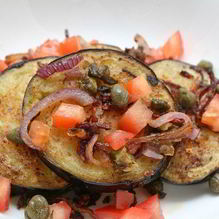 Рецепт Баклажаны на гриле с сальсой