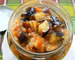 Баклажаны острые по-грузински