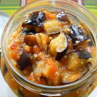 Баклажаны острые по-грузински