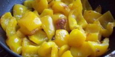 баклажаны с болгарским перцем и шампиньонами