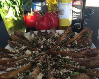 Баклажаны с мятой по-сицилийски