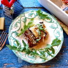 Рецепт Баклажаны с помидорами и чесноком в духовке