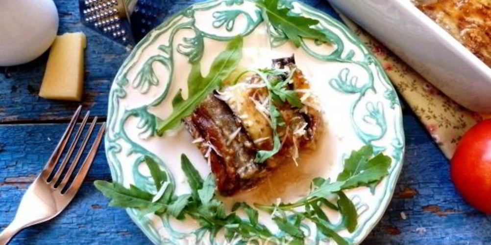 Рецепт баклажаны с помидорами и чесноком в духовке