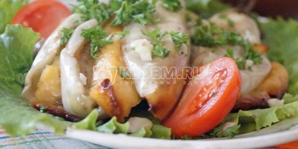 Рецепт баклажаны запеченные с сыром