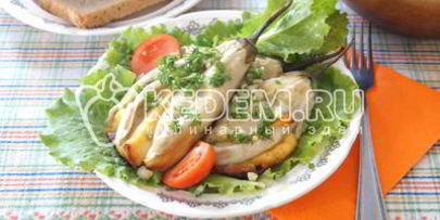 баклажаны запеченные с сыром