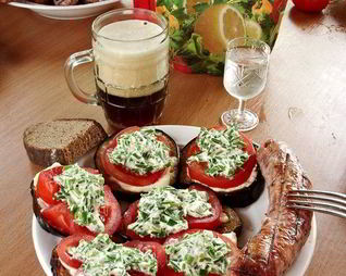 Баклажаны, жареные с майонезом