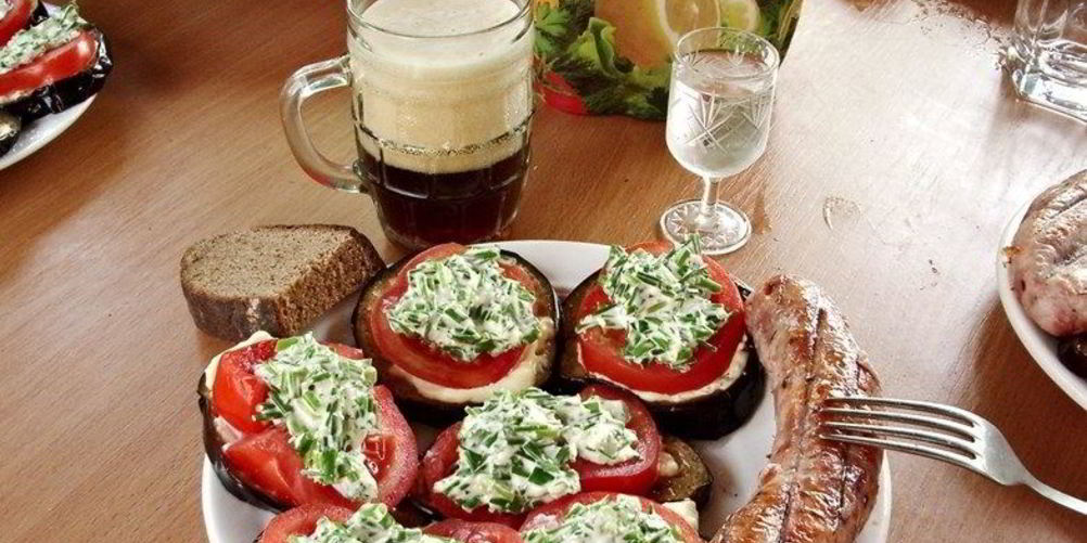 Рецепт баклажаны, жареные с майонезом